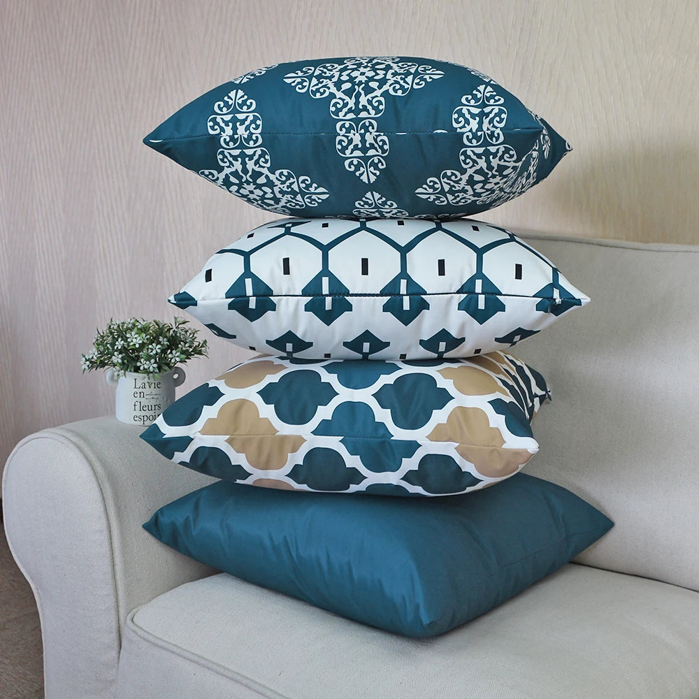 Free Shipping 40/45/50/60cm Outdoor Garden Chair Waterproof Cushion Cover Balcony Splash