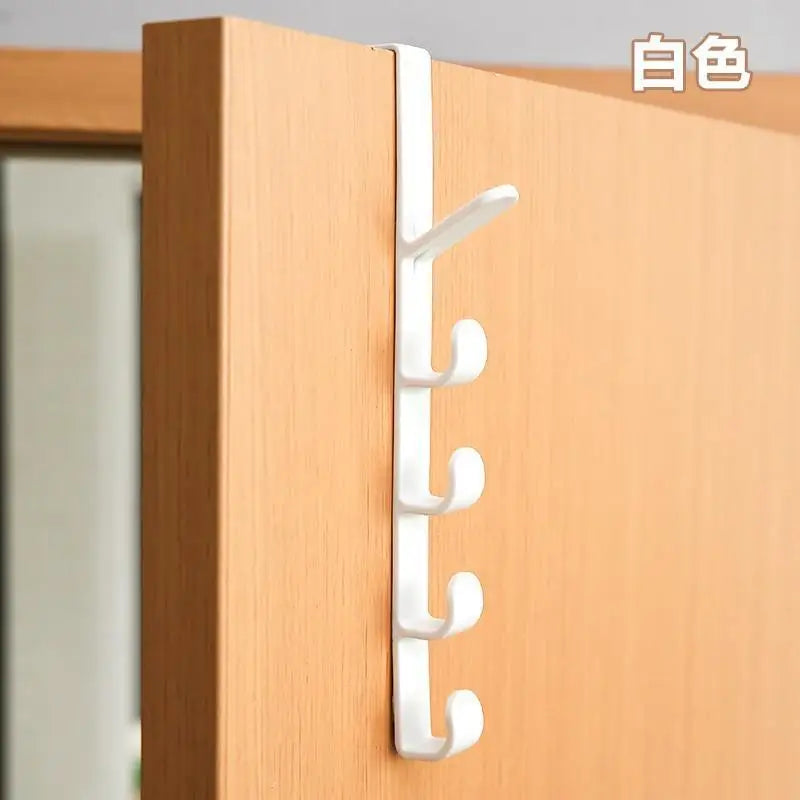 Cabinet Closet Door Hooks Door No Hole Cabinet Storage Hangers Hanging Hooks Dormitory Rental Room Shelves