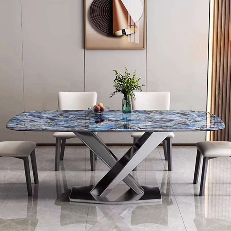 Modern Dinner Table Living Room Garden Hotel Center Coffee Dinning Table Set