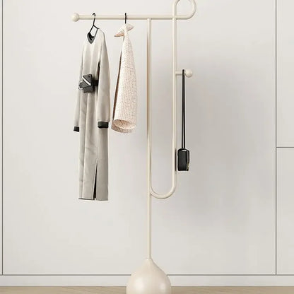 Creative Metal Simple Modern Coat Racks Living Room Bedroom Cloakroom Abstract Waterproof Coat Racks Clothes Towel Storage