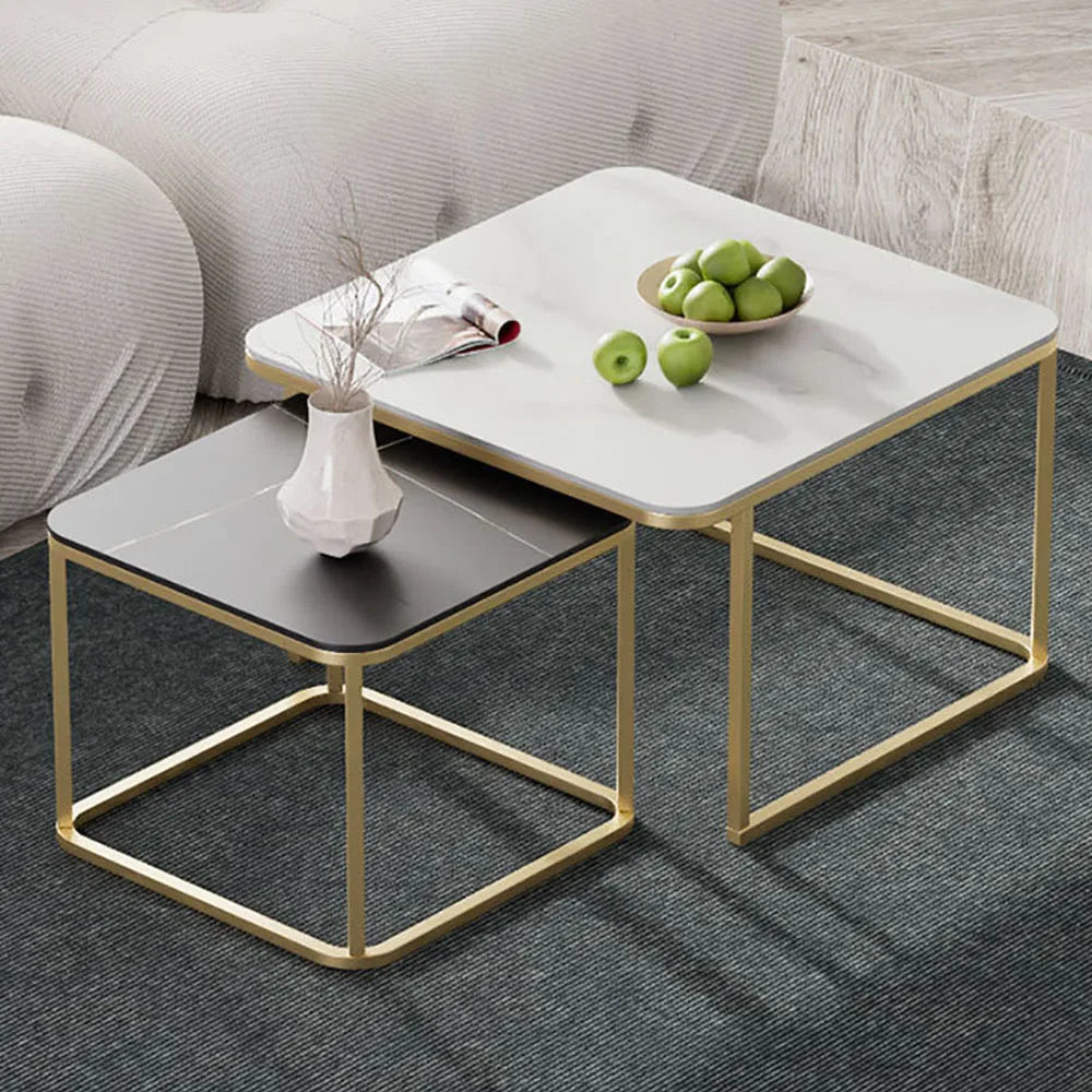 New Rectangular Living Room Tea Table Modern Simple Tea Table