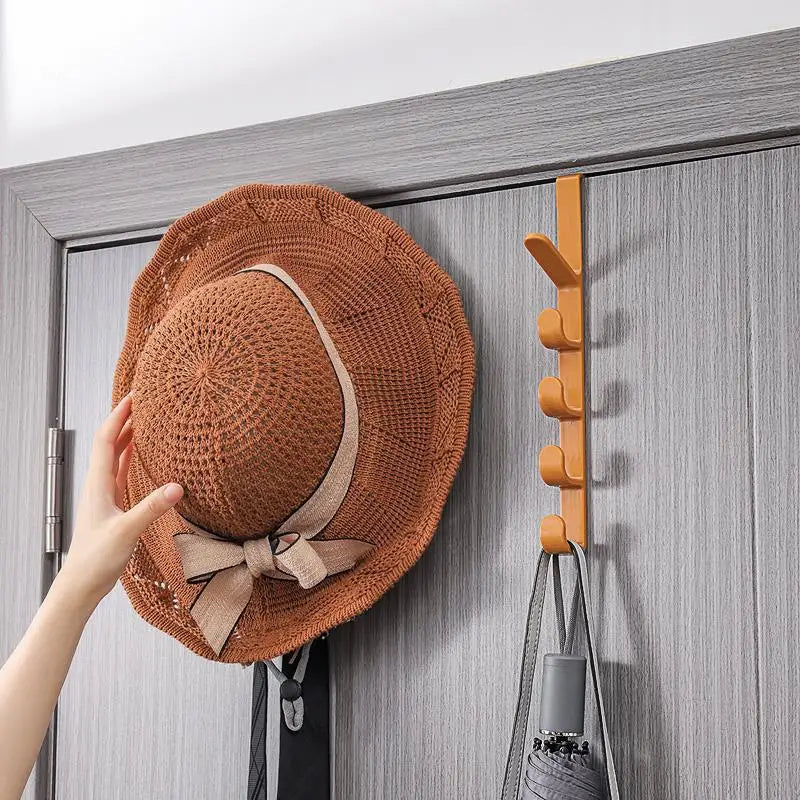 Cabinet Closet Door Hooks Door No Hole Cabinet Storage Hangers Hanging Hooks Dormitory Rental Room Shelves