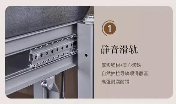 Cloakroom Household Embedded Foldable Ironing Board Hotel Wardrobe Cabinet Hidden Electric Iron Rack