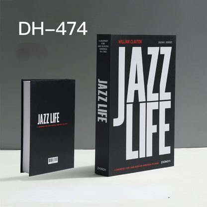 Fashion Fake Books Decoration Luxury Decorative Book Designer Living Room Decoration Simulation Books Home Decor Gifts