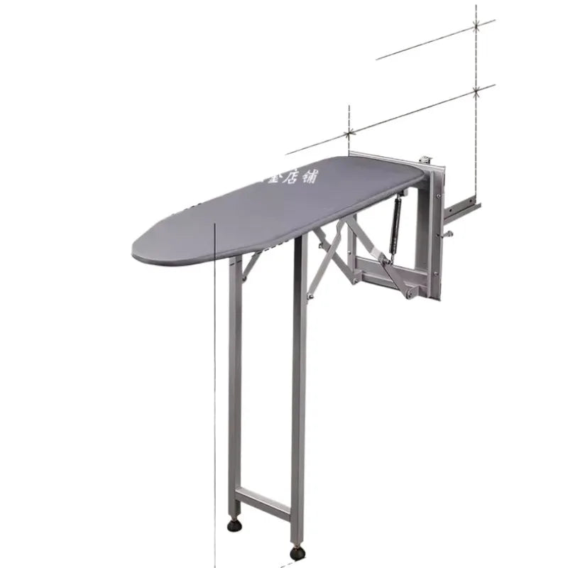 Cloakroom Household Embedded Foldable Ironing Board Hotel Wardrobe Cabinet Hidden Electric Iron Rack