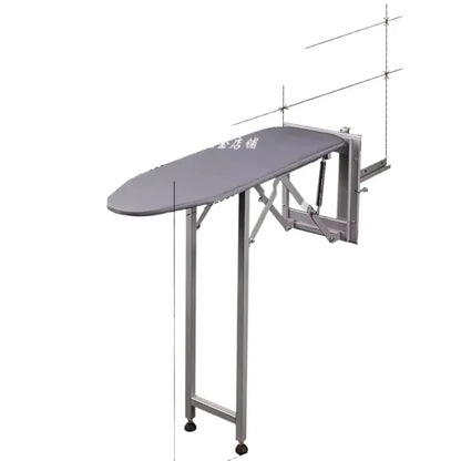 Cloakroom Household Embedded Foldable Ironing Board Hotel Wardrobe Cabinet Hidden Electric Iron Rack