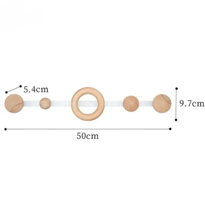 Wall Coat Rack Hook Wooden Clothes Racks Clothes Hangers Entrance Hall Hanger for Bags Room Furniture Interior Shelves Furniture