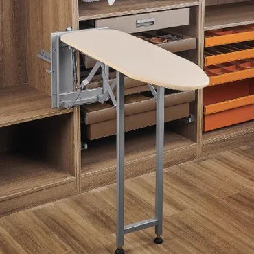 Cloakroom Household Embedded Foldable Ironing Board Hotel Wardrobe Cabinet Hidden Electric Iron Rack
