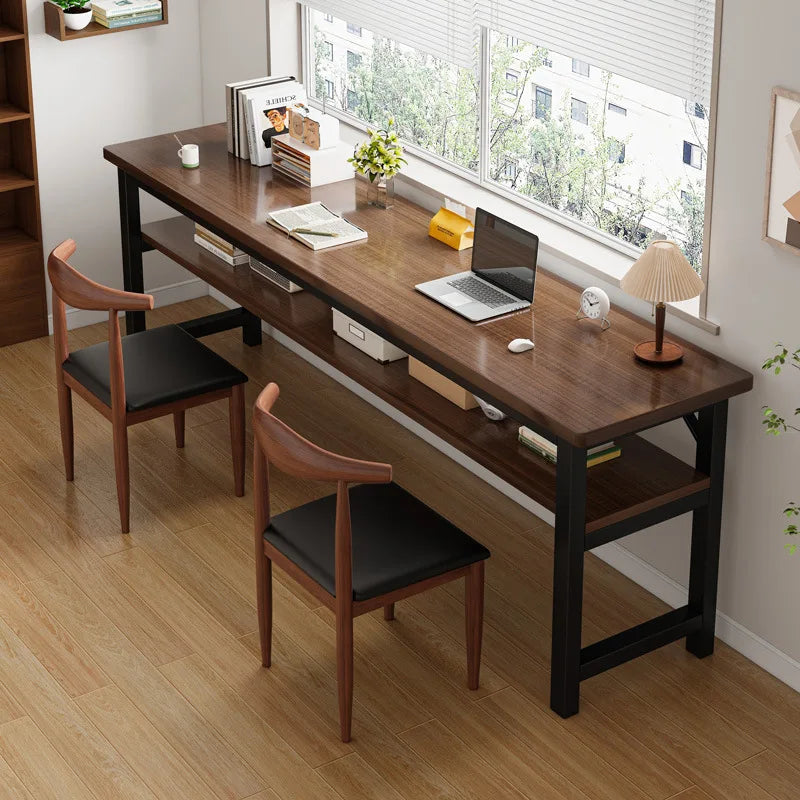 Desk Student Study Double Home Table Rectangular Simple Rental House Computer Table