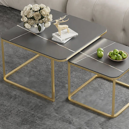 New Rectangular Living Room Tea Table Modern Simple Tea Table