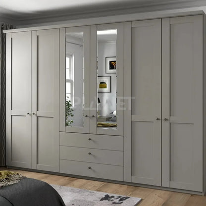 Clothes Wardrobe Black Color Fashion Design Royal Sliding Door Cabinets For Bedroom Furniture Penderie